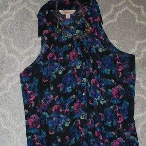 Decree Sheer Sleeveless blouse